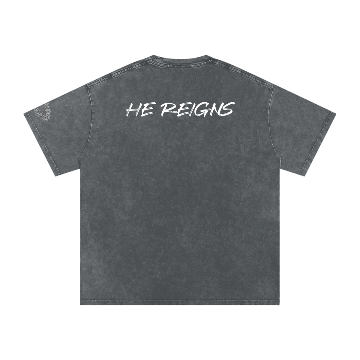 Oversized "HE REIGNS" T-Shirt