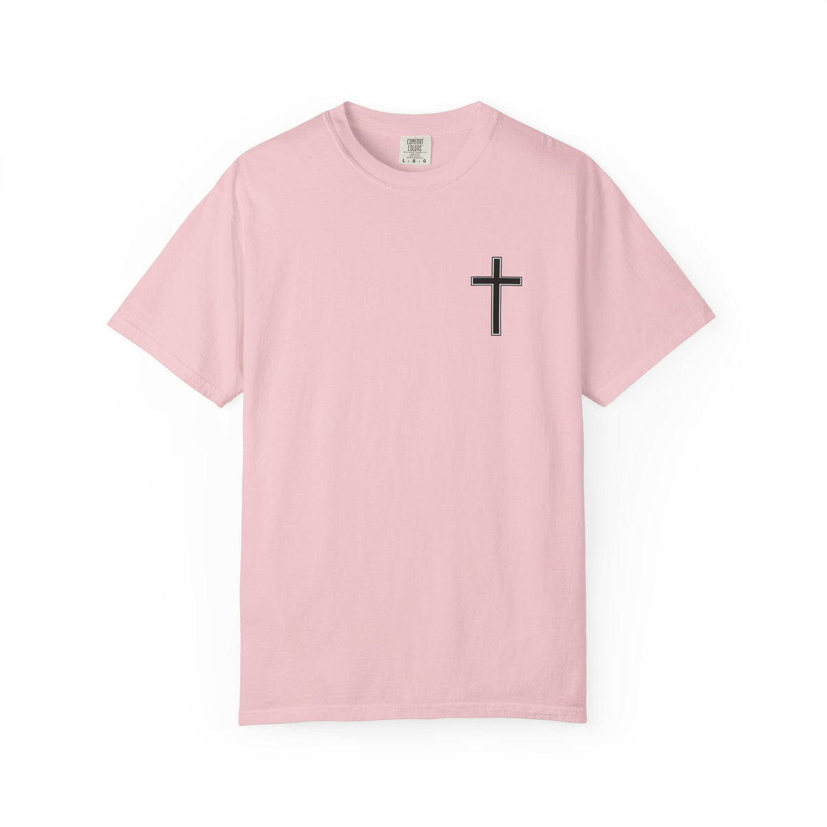 Cross Chest T‑Shirt — Minimal Christian Cross Tee
