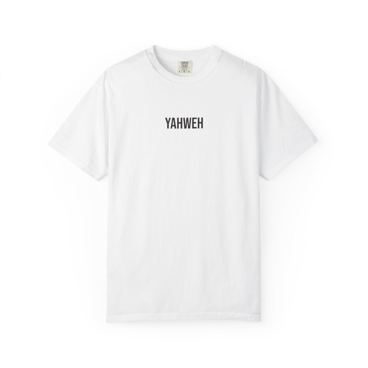 YAHWEH T-shirt | Minimal Faith Typography Christian Shirt