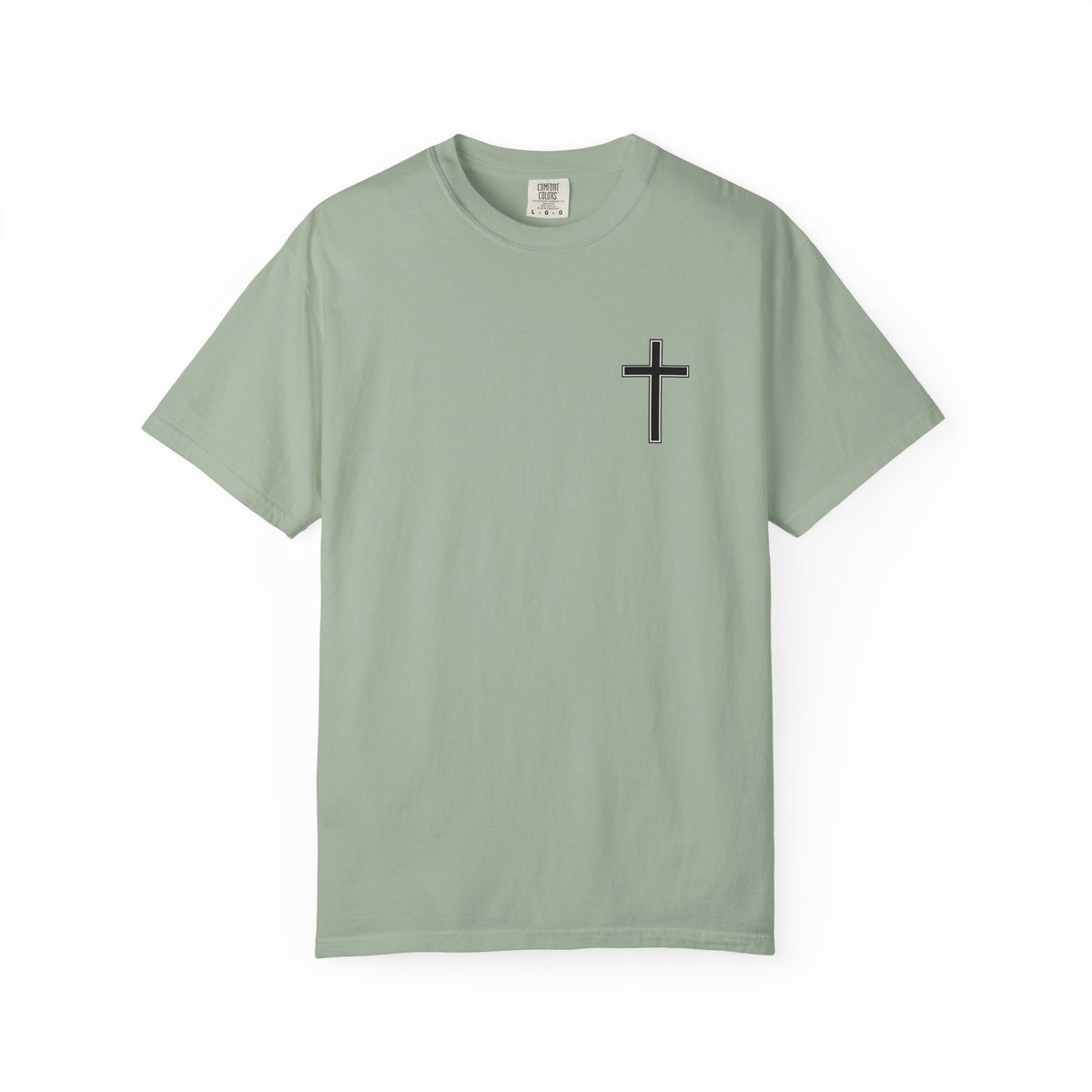 Cross Chest T‑Shirt — Minimal Christian Cross Tee