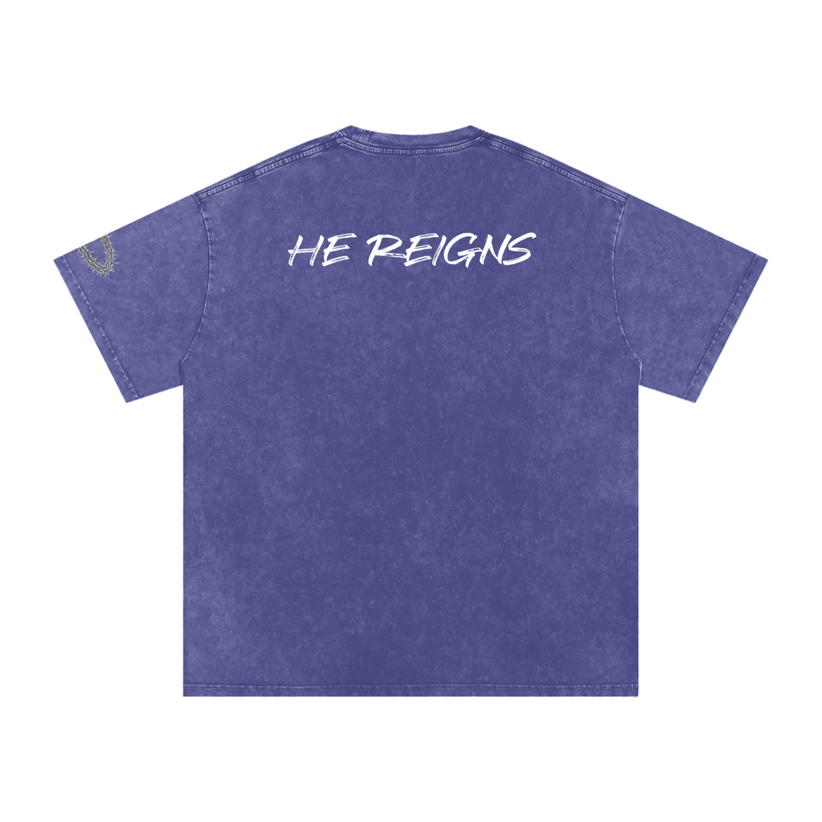 Oversized "HE REIGNS" T-Shirt