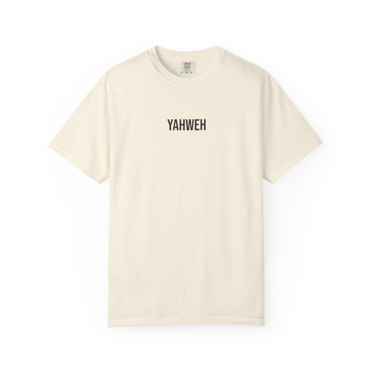 YAHWEH T-shirt | Minimal Faith Typography Christian Shirt