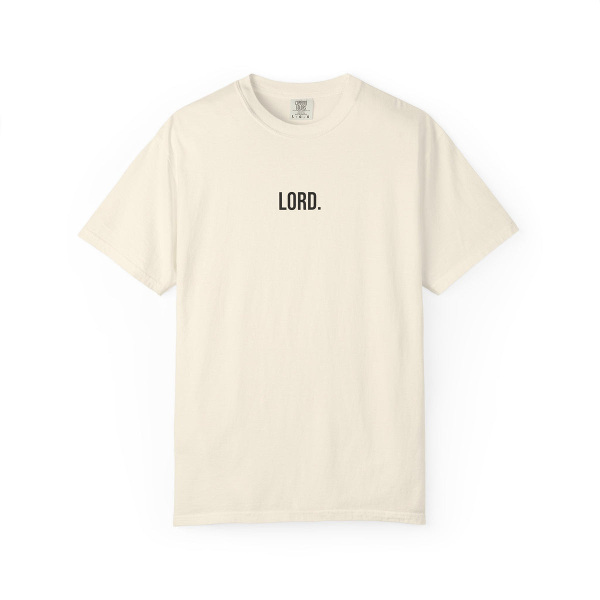 LORD. T-shirt | Minimal Christian typography tee