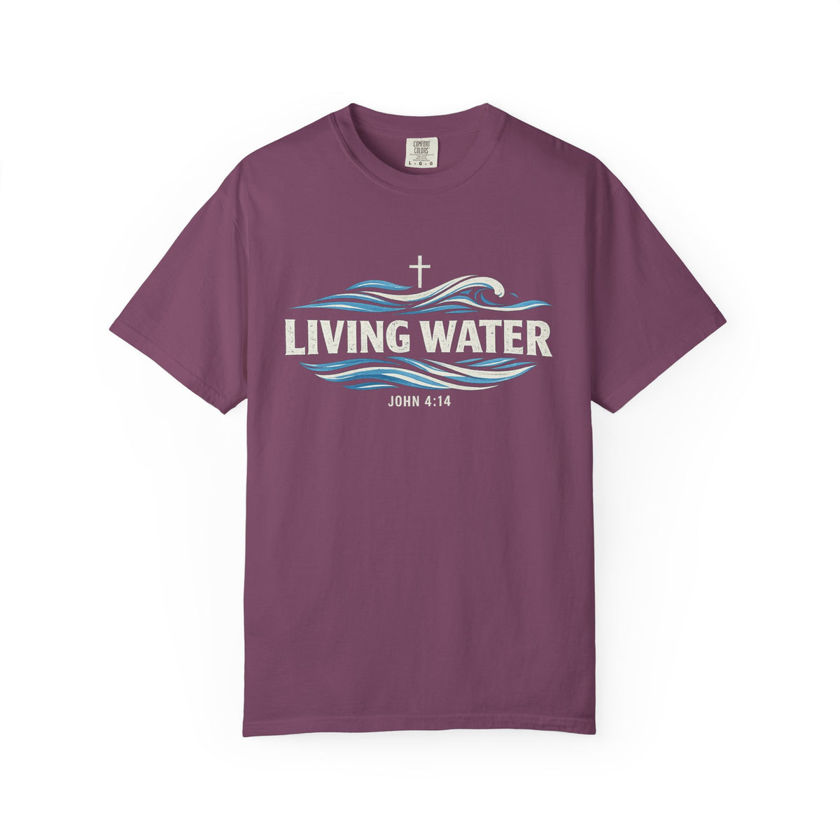 Living Water John 4:14 T-shirt | Christian faith shirt