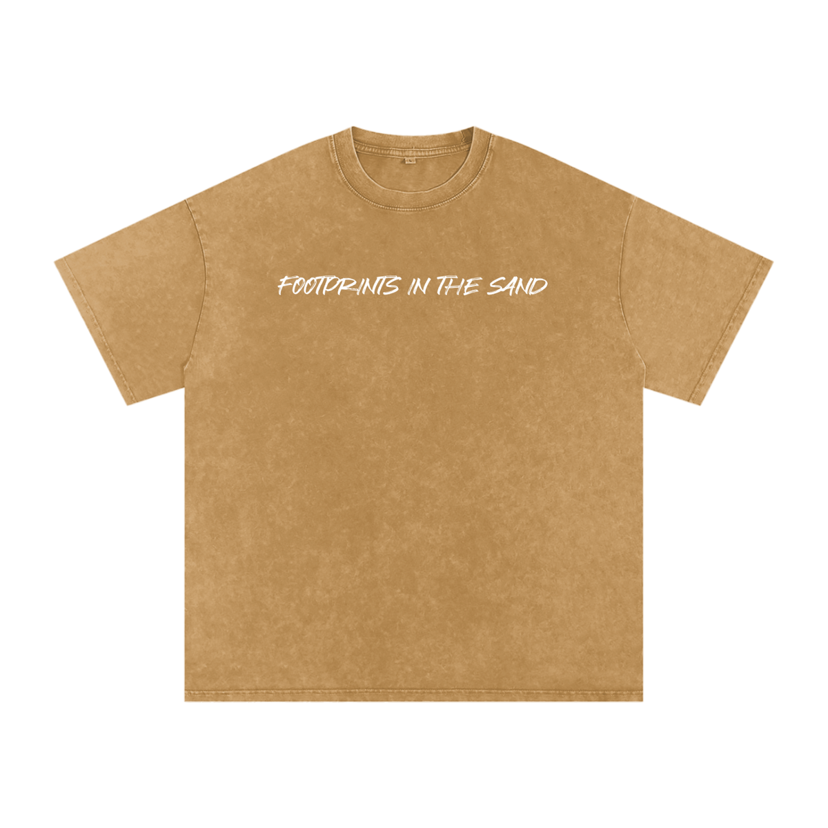 Oversized "Footprints In The Sand" T-Shirt