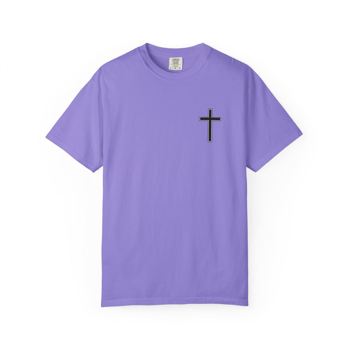 Cross Chest T‑Shirt — Minimal Christian Cross Tee