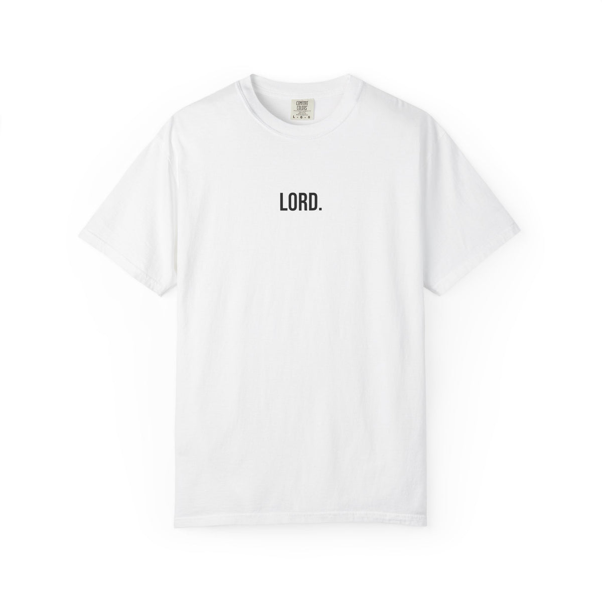 LORD. T-shirt | Minimal Christian typography tee