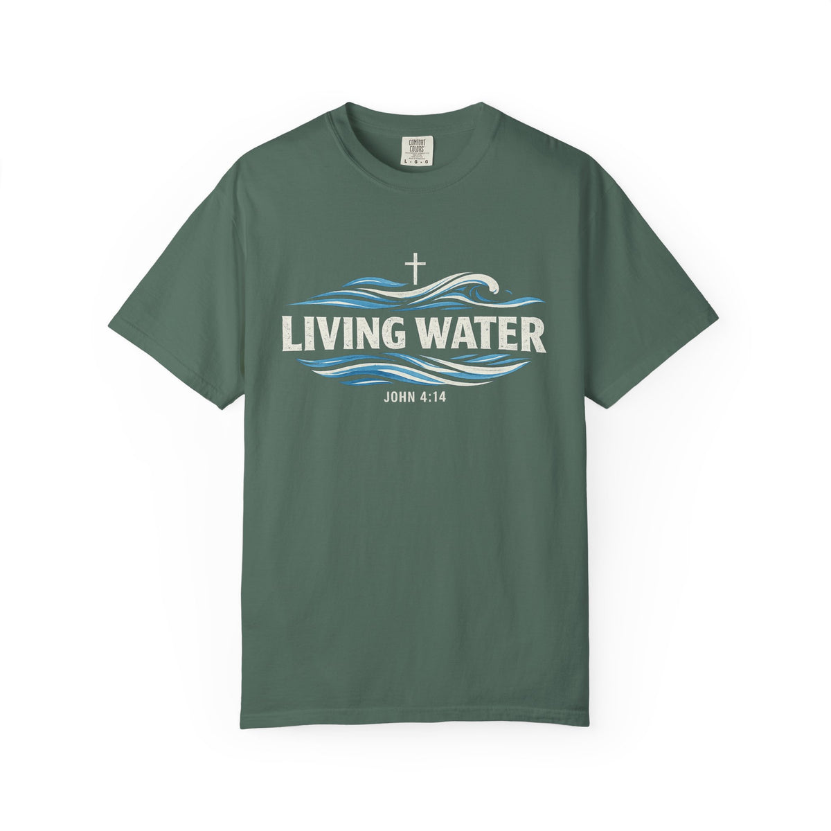Living Water John 4:14 T-shirt | Christian faith shirt