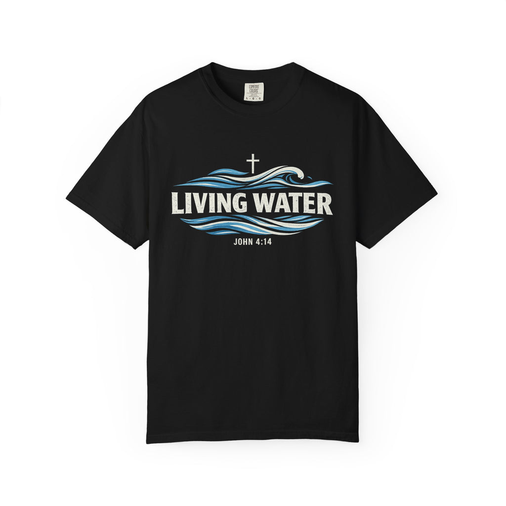 Living Water John 4:14 T-shirt | Christian faith shirt