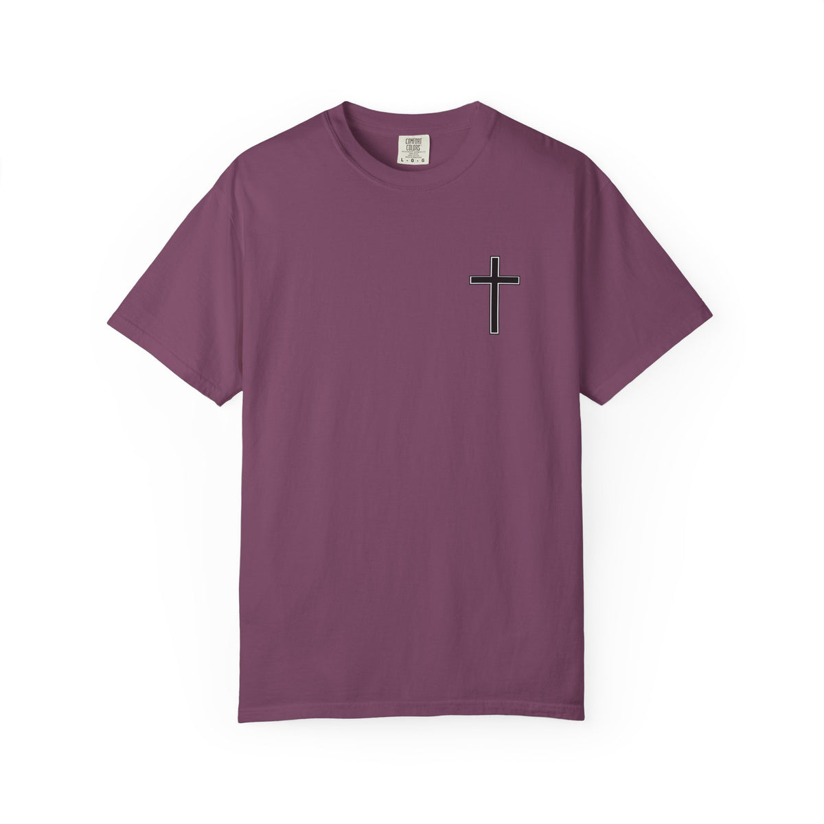 Cross Chest T‑Shirt — Minimal Christian Cross Tee