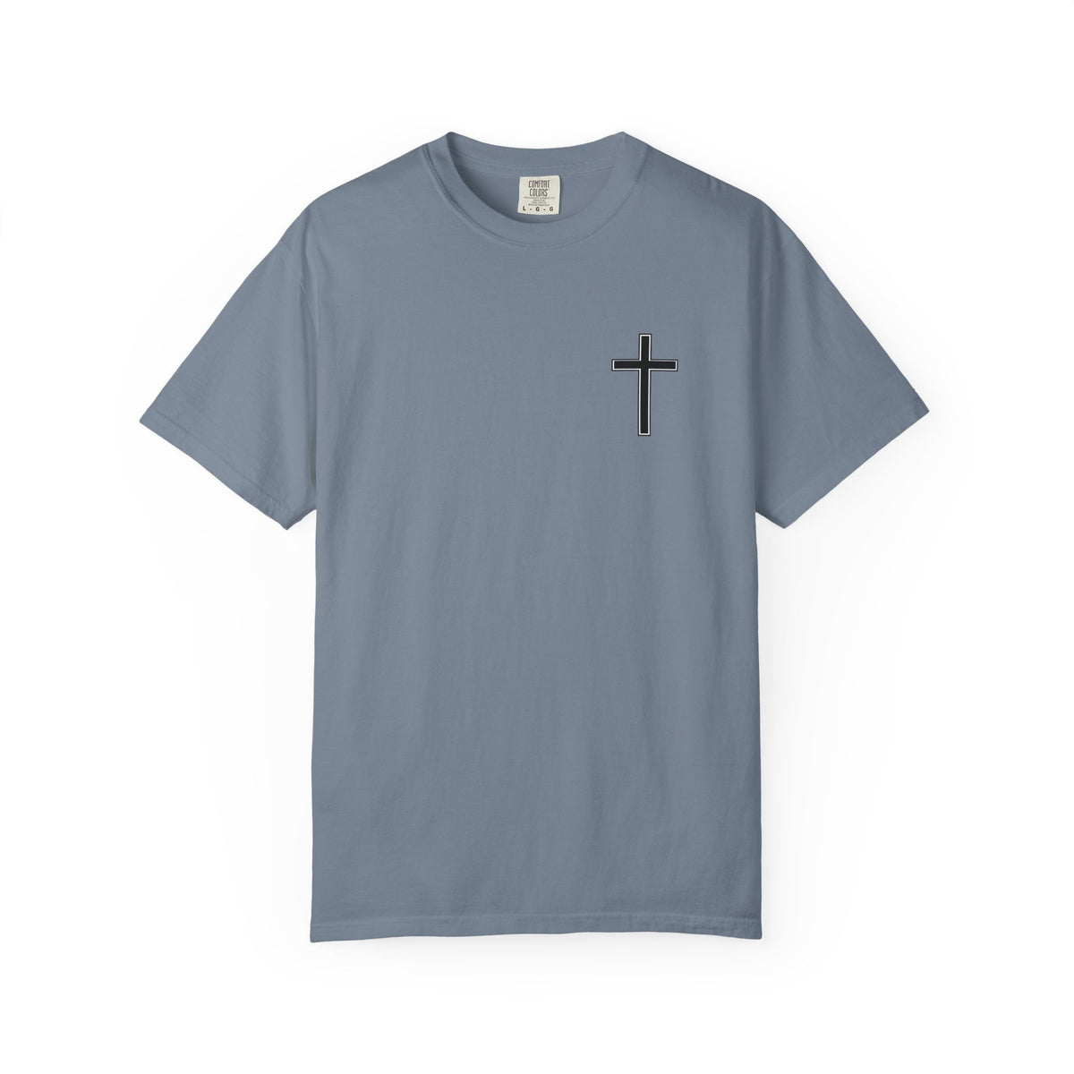 Cross Chest T‑Shirt — Minimal Christian Cross Tee