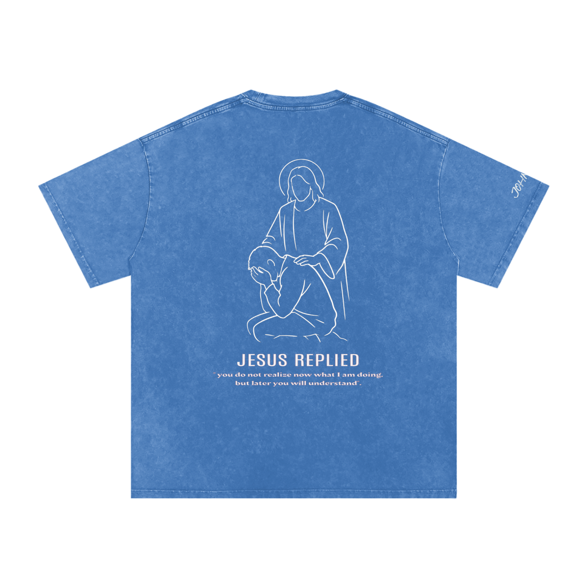 Oversized "Jesus Replied" T-Shirt