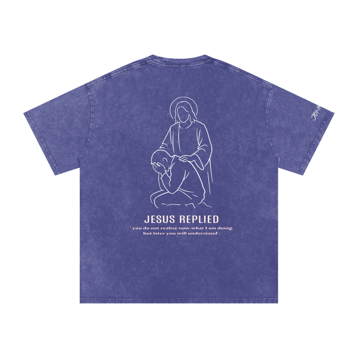 Oversized "Jesus Replied" T-Shirt