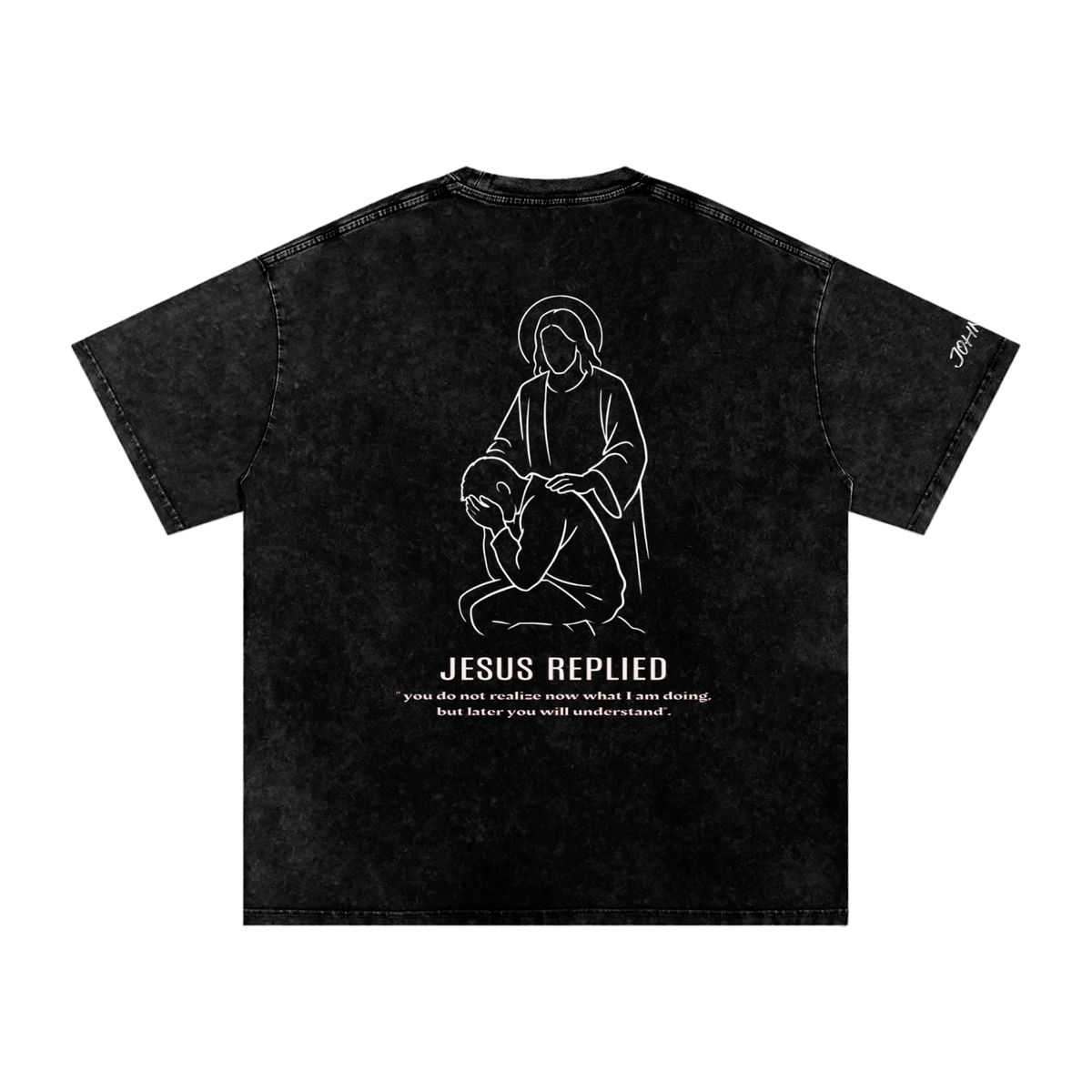 Oversized "Jesus Replied" T-Shirt