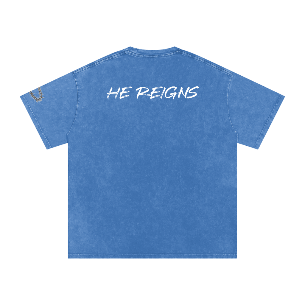 Oversized "HE REIGNS" T-Shirt