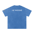 Oversized "HE REIGNS" T-Shirt
