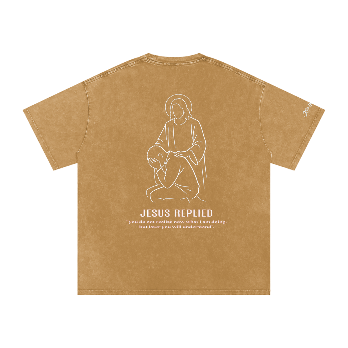 Oversized "Jesus Replied" T-Shirt