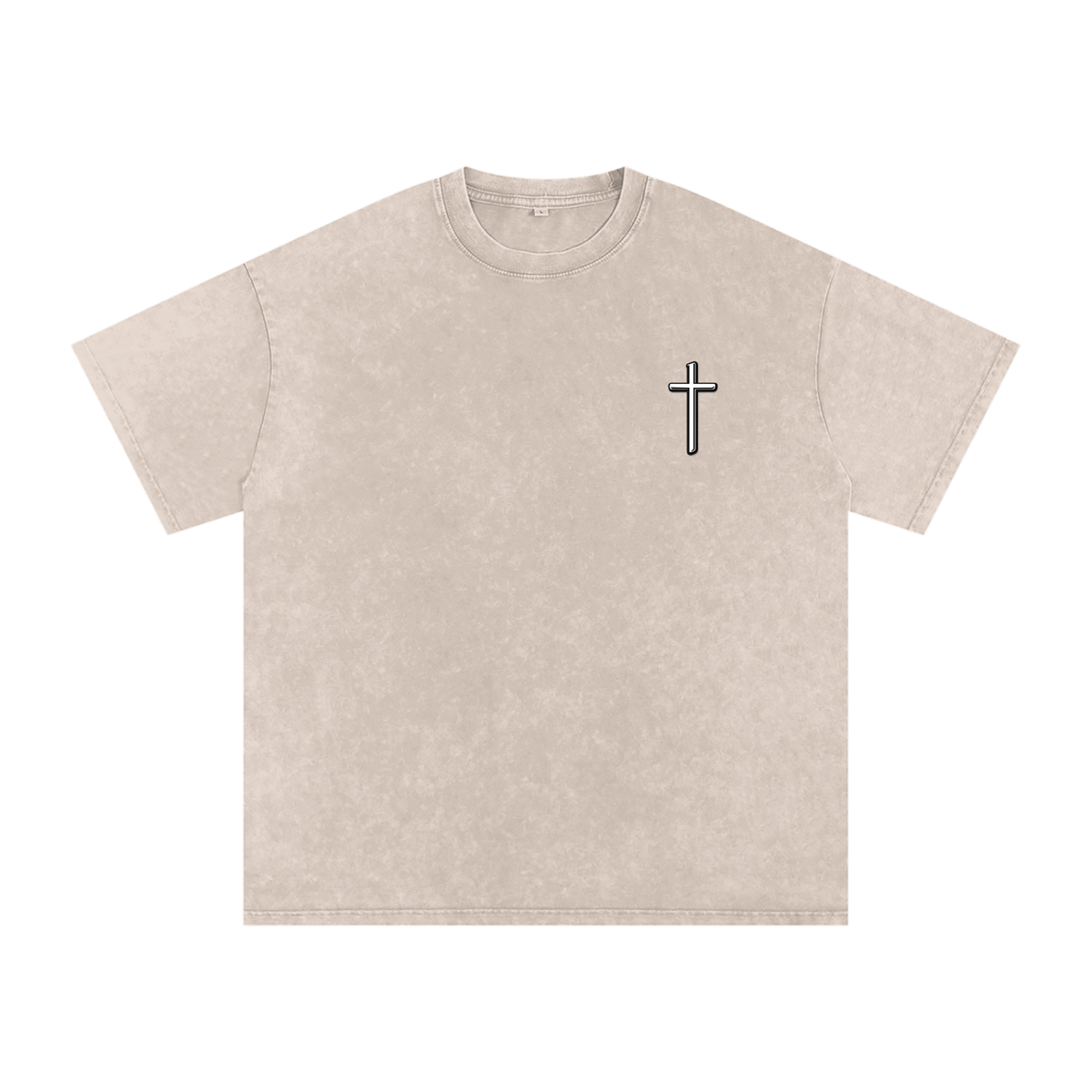 Oversized "Faith Over Fear"  T-Shirt