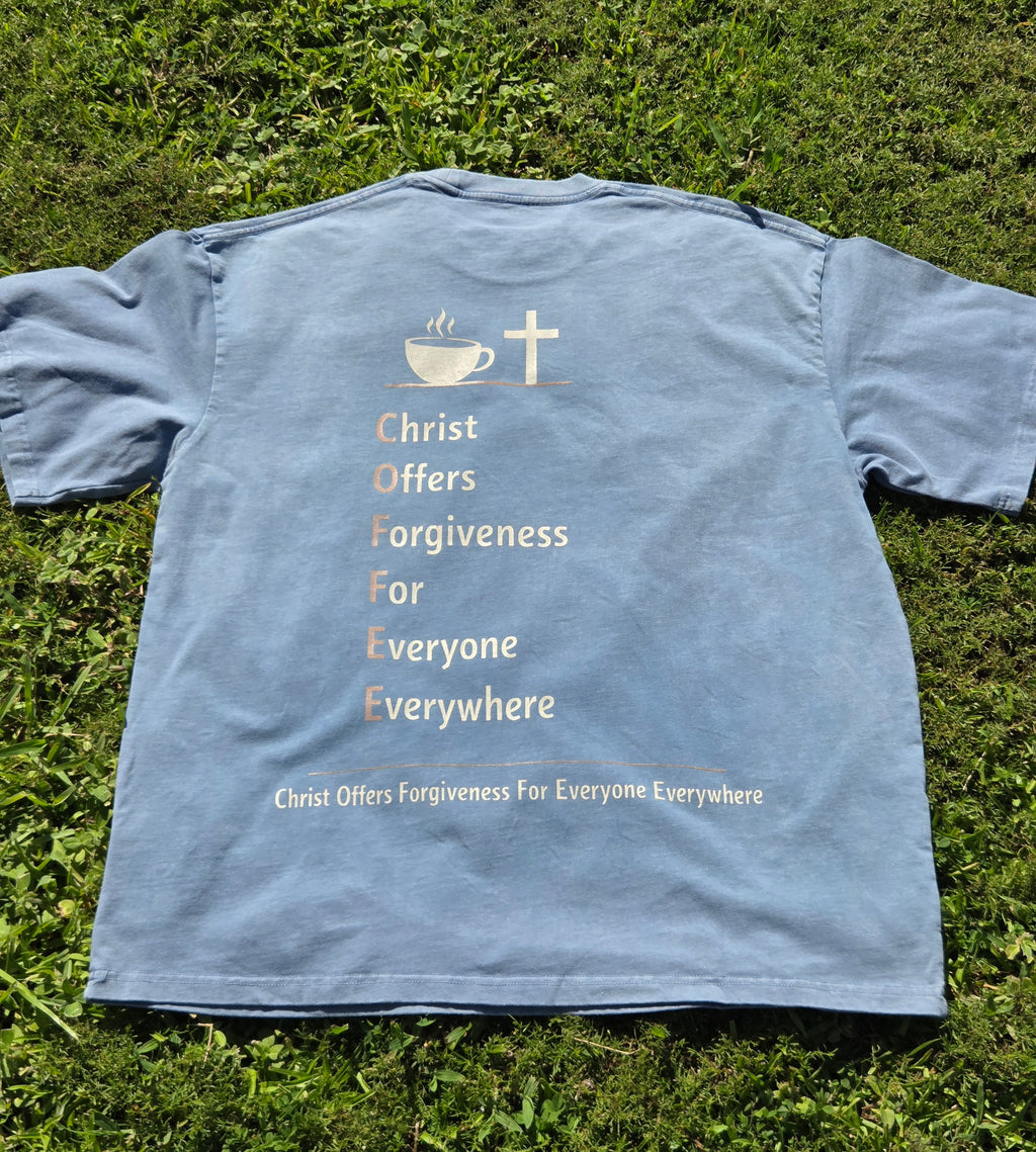 Oversized "C.O.F.F.E.E" T-Shirt