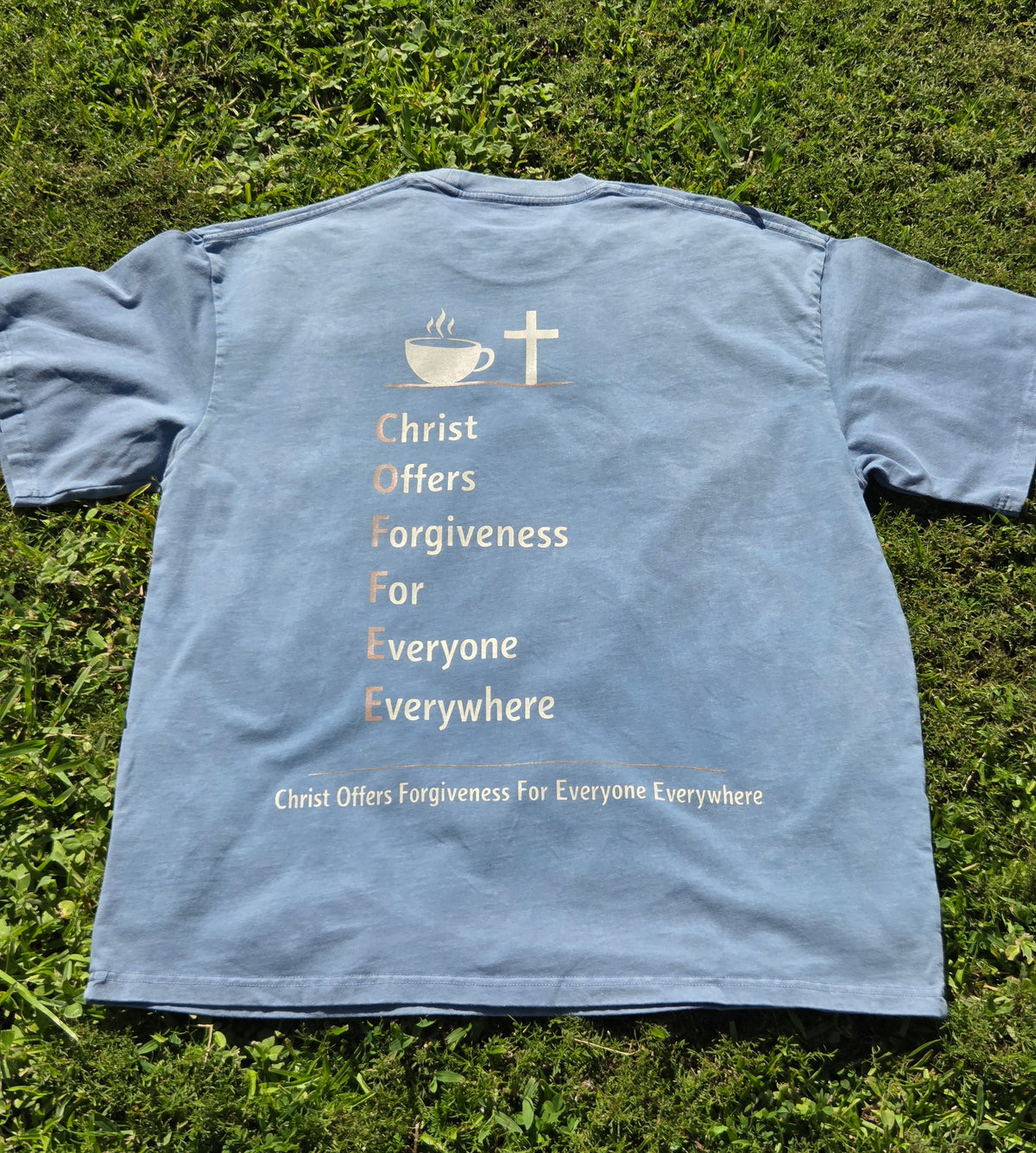 Oversized "C.O.F.F.E.E" T-Shirt