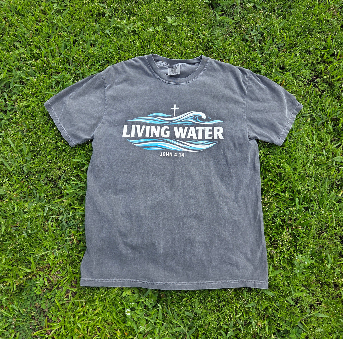 Living Water John 4:14 T-shirt | Christian faith shirt