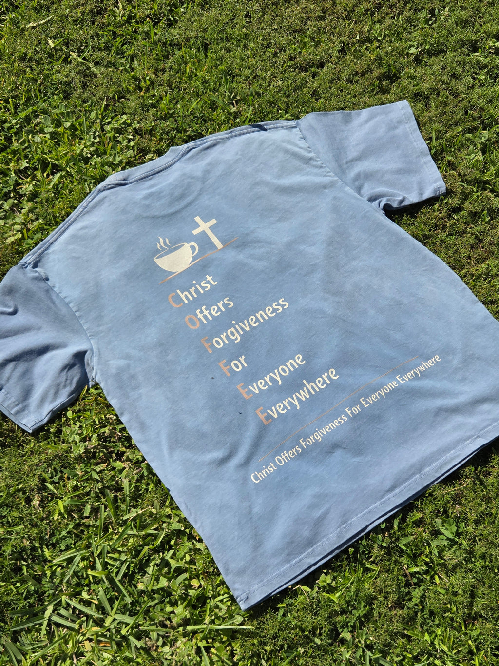 Oversized "C.O.F.F.E.E" T-Shirt