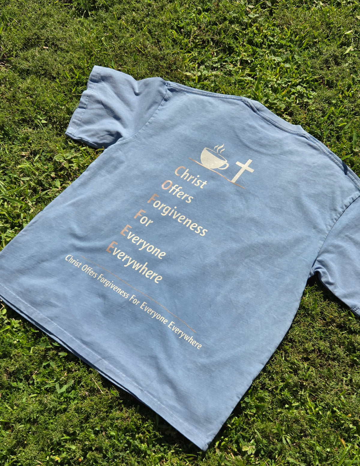 Oversized "C.O.F.F.E.E" T-Shirt