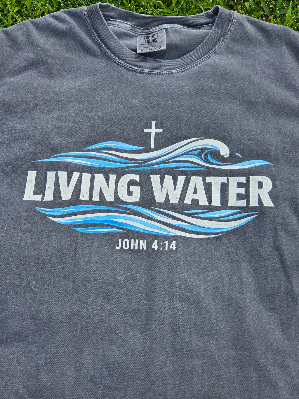 Living Water John 4:14 T-shirt | Christian faith shirt