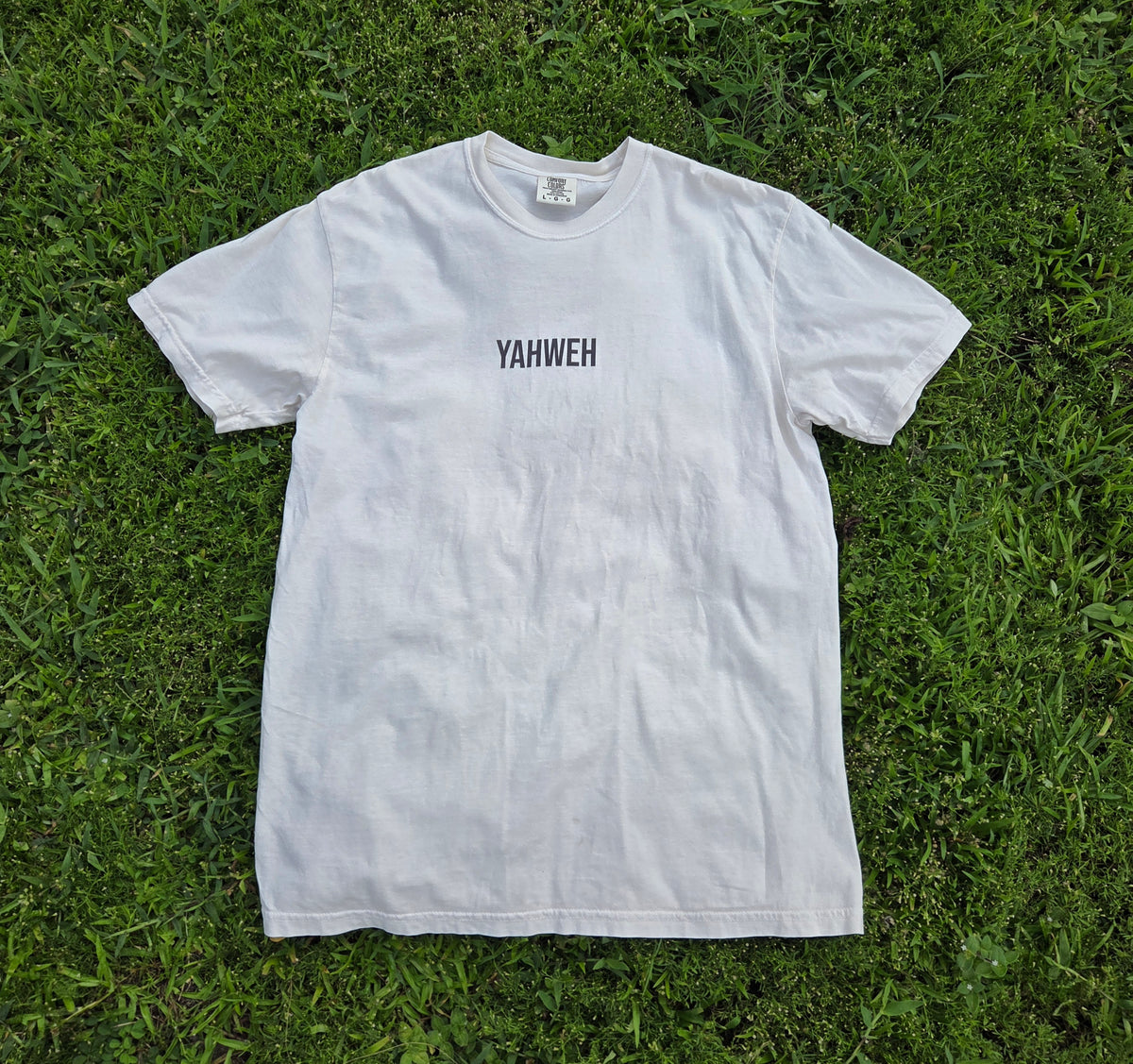 YAHWEH T-shirt | Minimal Faith Typography Christian Shirt