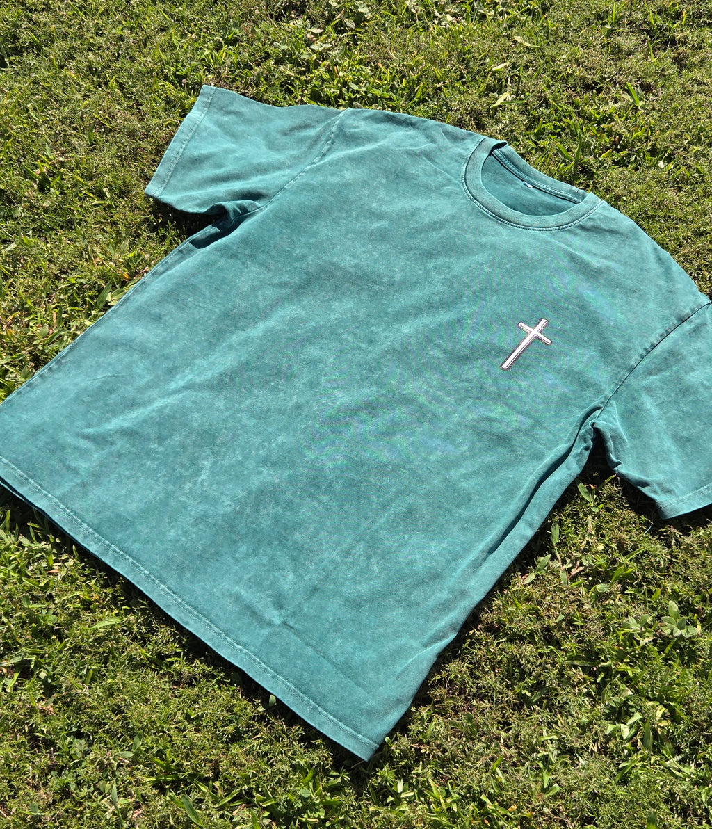 Oversized "Faith Over Fear"  T-Shirt
