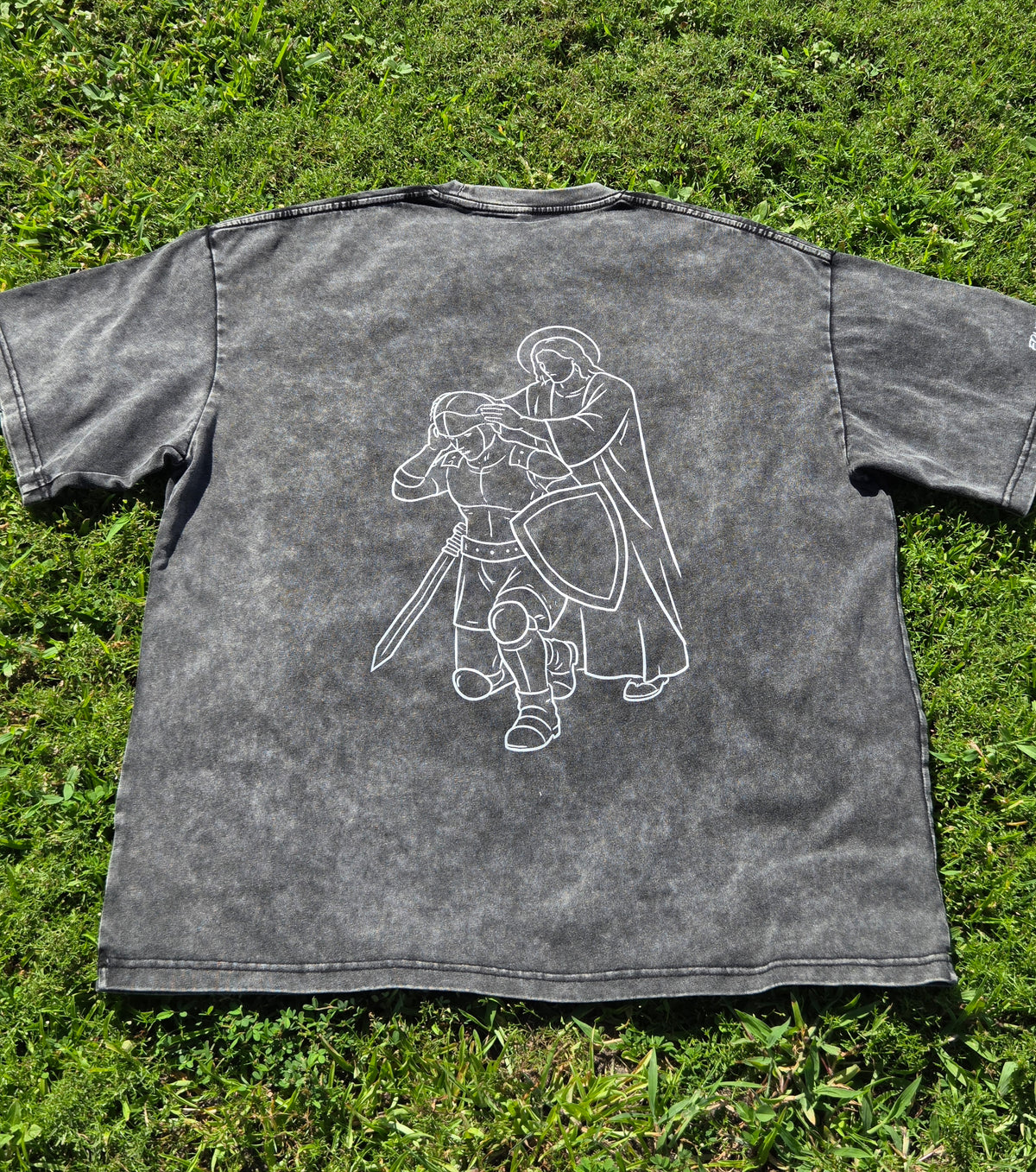 Oversized "Armor Of God" T-Shirt