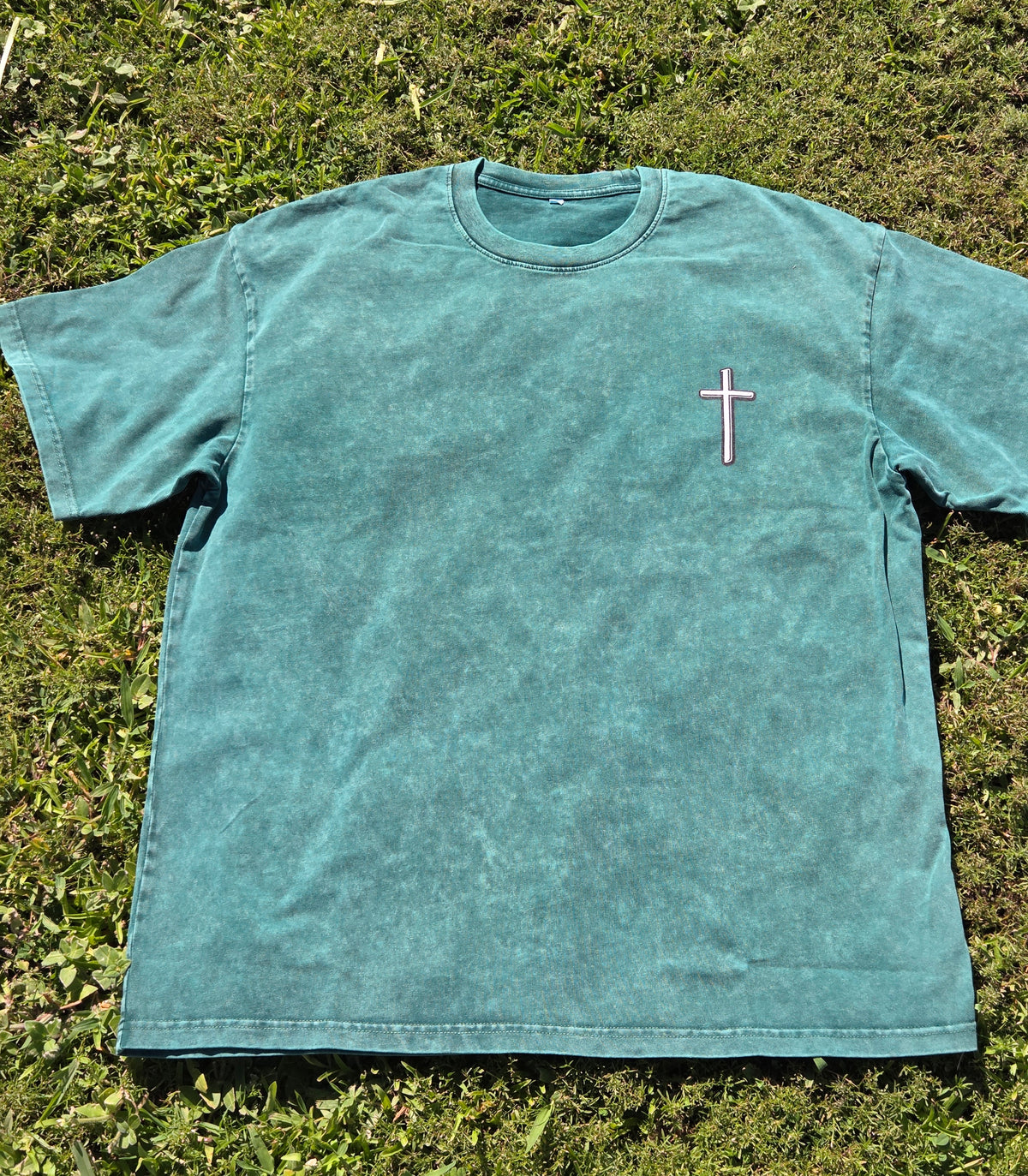Oversized "Faith Over Fear"  T-Shirt